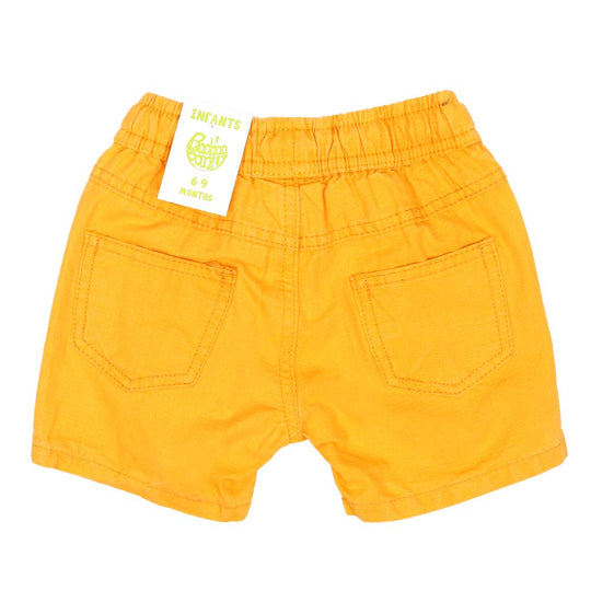 Infant Boys Short Cotton Basic - Citrus