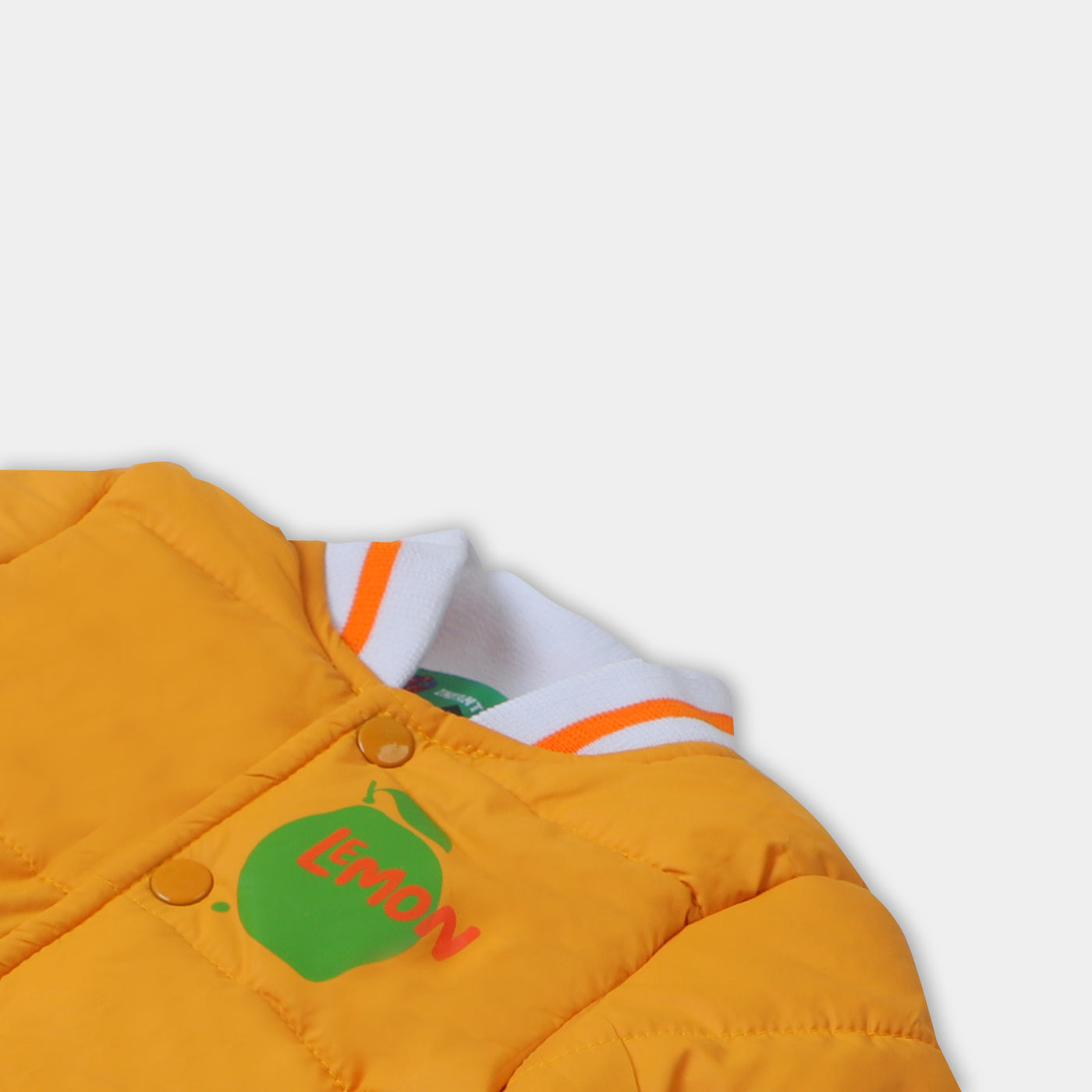 Unisex Infant Jacket I'M Ok - Mustard