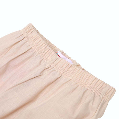 Girls Trouser Pleats - BEIGE