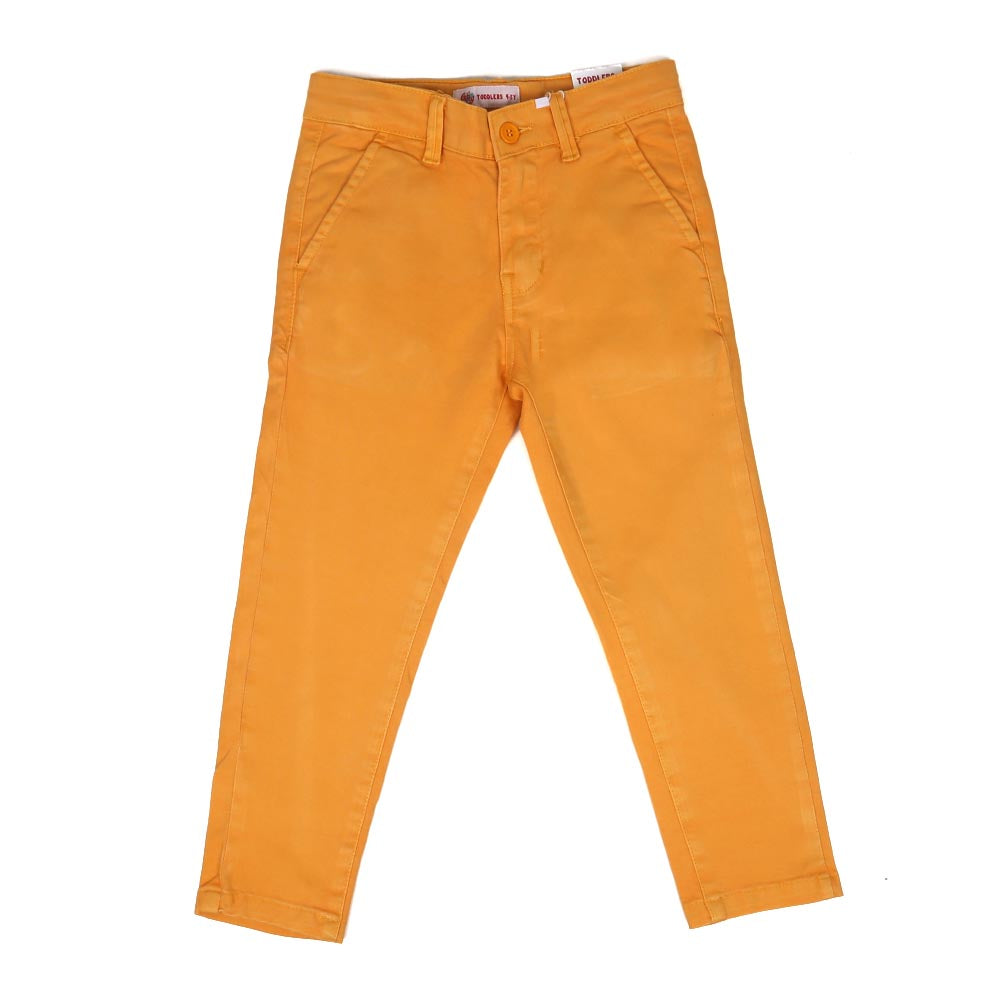 Boys Pants Cotton B-M - Citrus