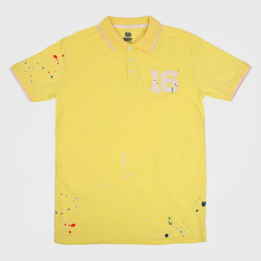 Teens Boys Polo 16 - Lemonade