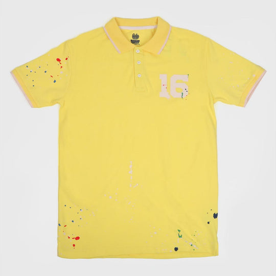 Teens Boys Polo 16 - Lemonade