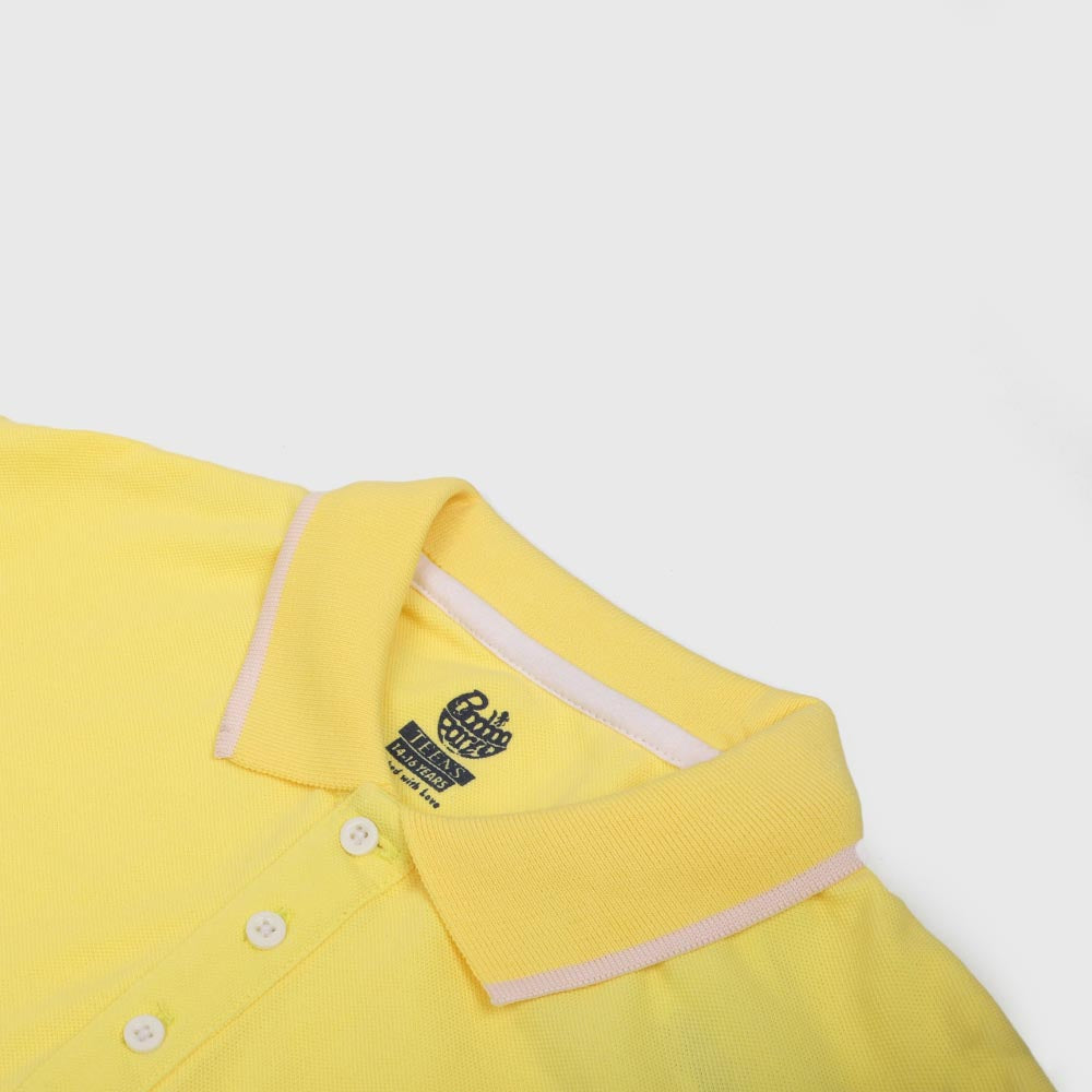 Teens Boys Polo 16 - Lemonade