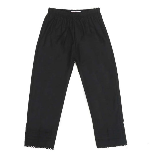 Girls Trouser Pleats - BLACK