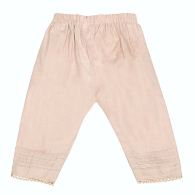Infant Girls Trouser Pleats - BEIGE