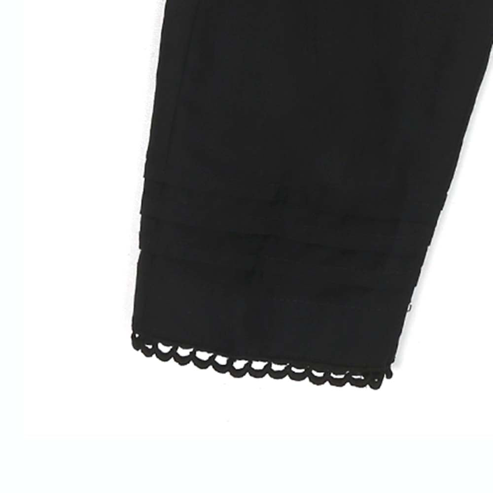 Infant Girls Trouser Pleats - BLACK