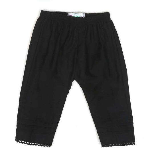 Infant Girls Trouser Pleats - BLACK