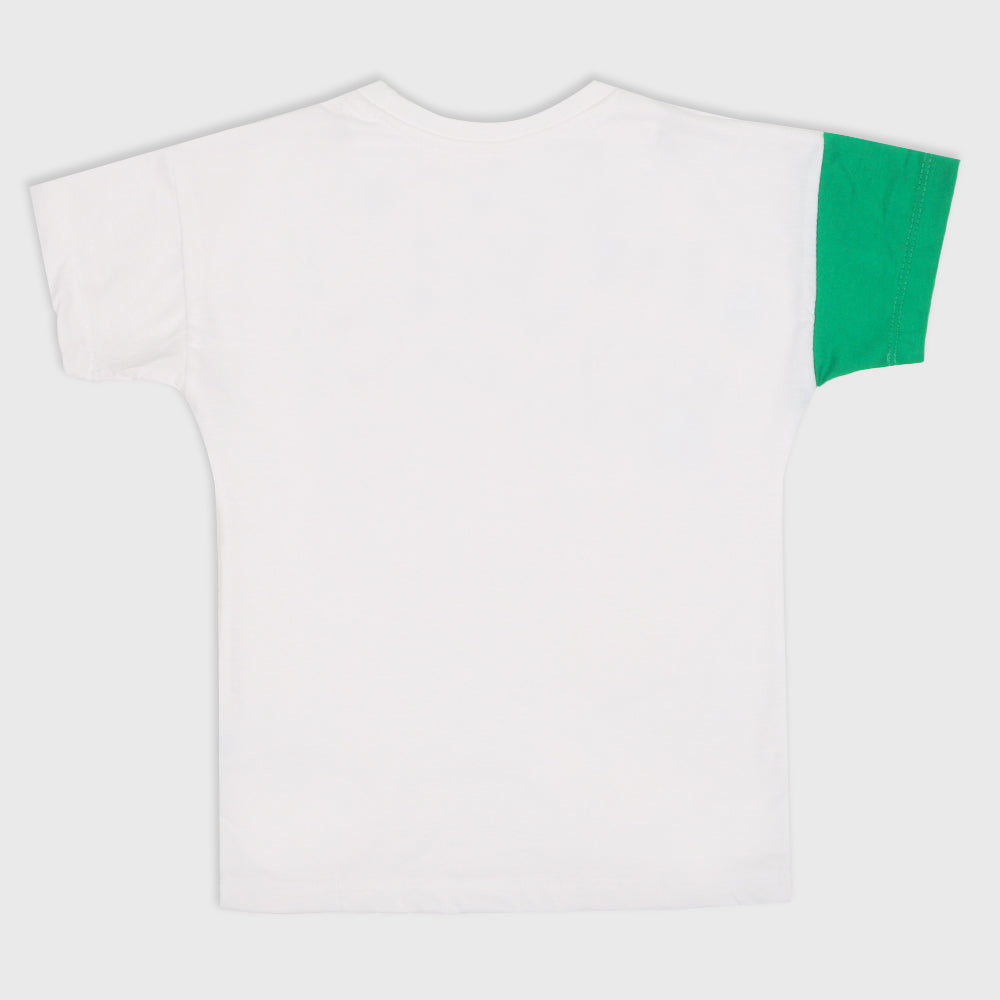 Parents T-Shirt Azadi Mubarak - B.White