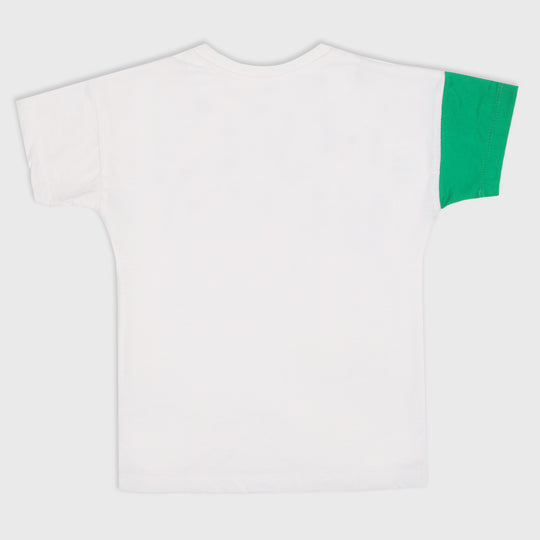 Parents T-Shirt Azadi Mubarak - B.White