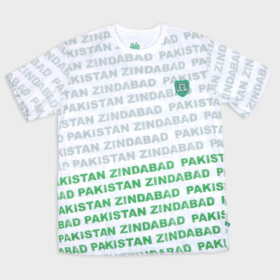 Boys T-Shirt Hum Hain Pakistan - B.White