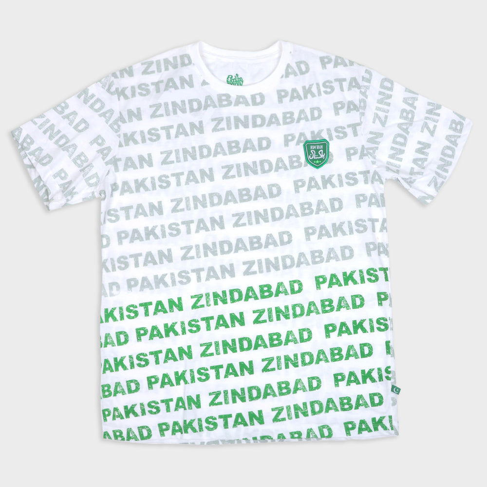 Parents T-Shirt Hum Hain Pakistan - B.White