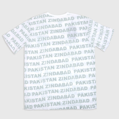 Parents T-Shirt Hum Hain Pakistan - B.White