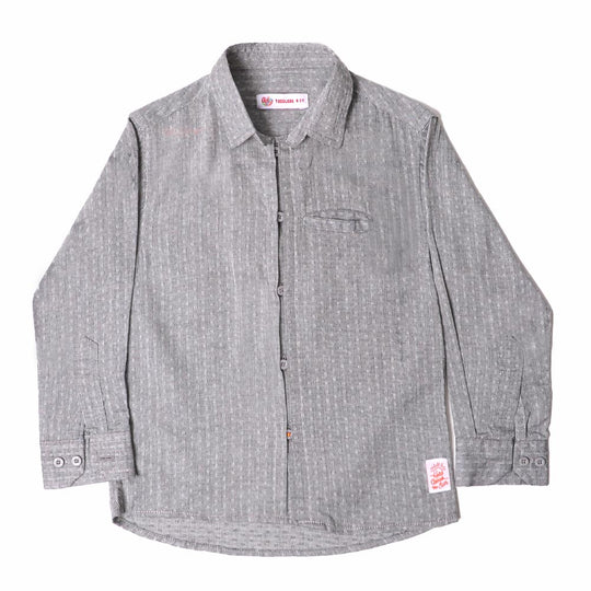 Boys Casual Shirt Follow The Sun - Grey