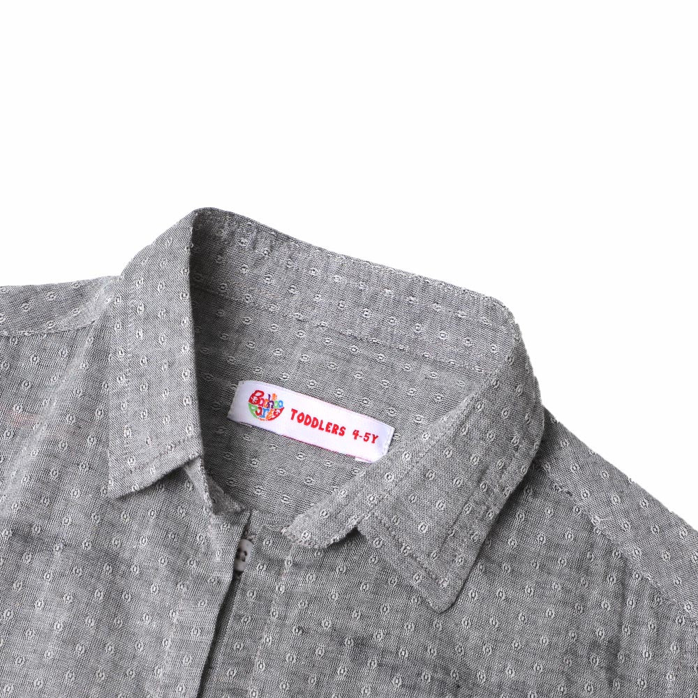 Boys Casual Shirt Follow The Sun - Grey