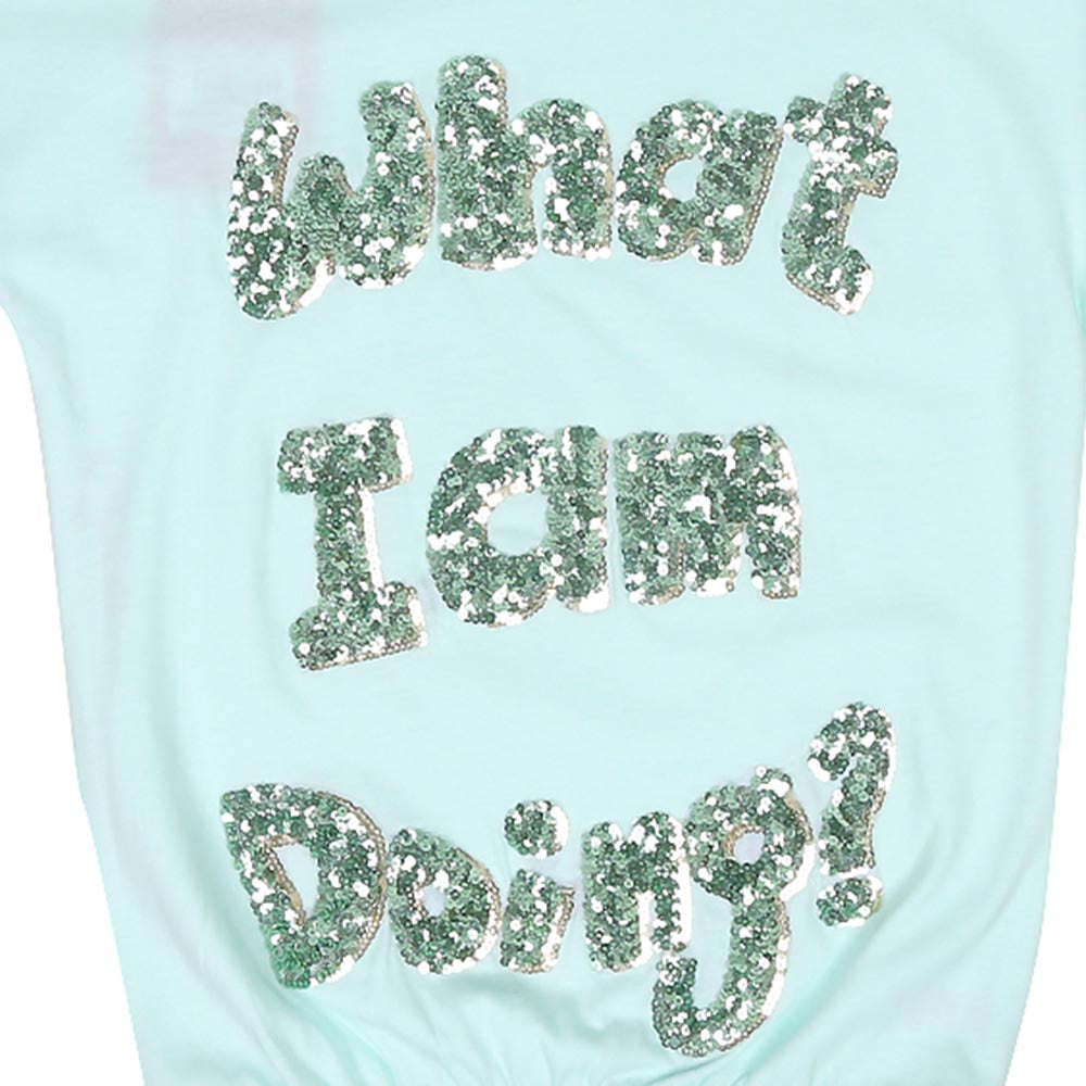 Girls T-Shirts H/S What Im Want - H Of Mint