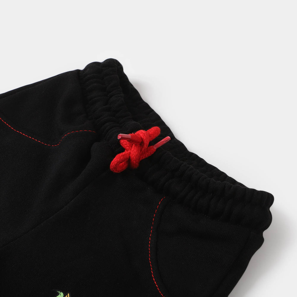 Infant Boys Knitted Short - BLACK