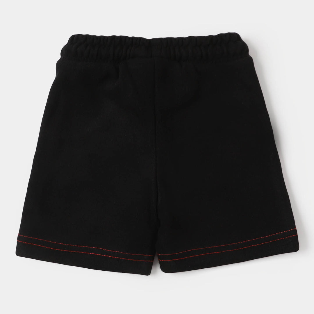 Infant Boys Knitted Short - BLACK