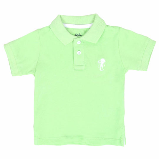 Infant Boys Polo Basic - P.Green