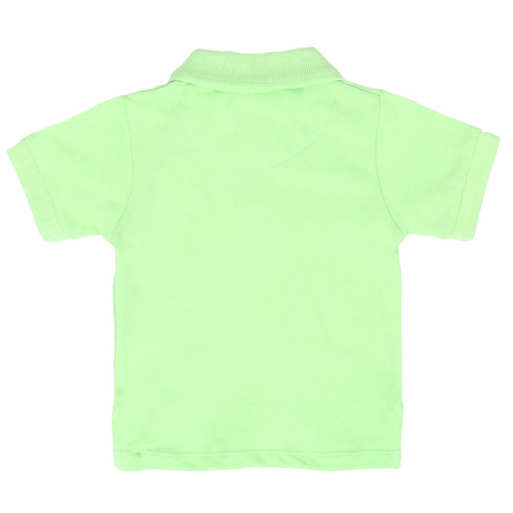 Infant Boys Polo Basic - P.Green