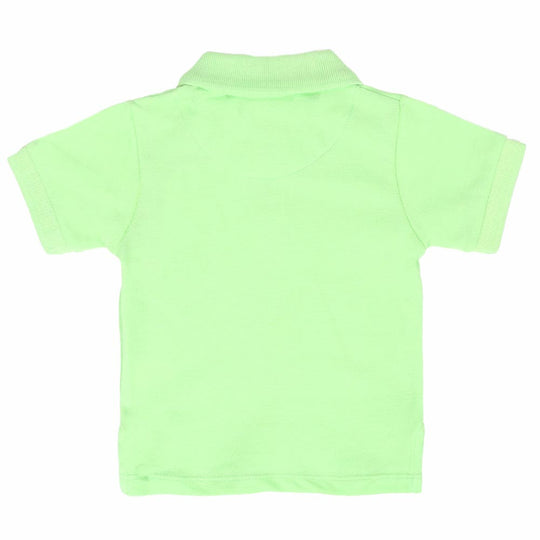 Infant Boys Polo Basic - P.Green