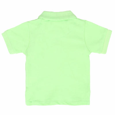 Infant Boys Polo Basic - P.Green