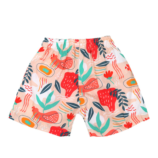 Infant Girls 2pcs Suit P1-Lt.Orange