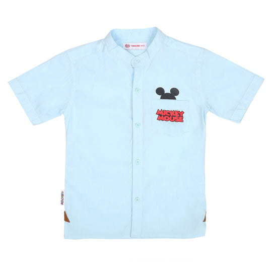 Boys Casual Shirt -Sky Blue