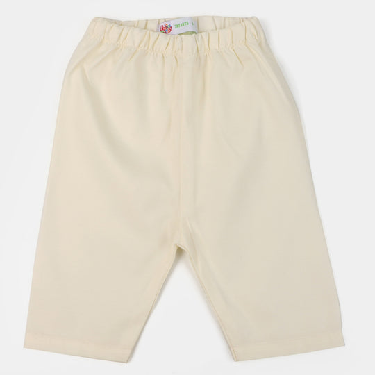 Infant Boys Basic Kurta Pajama - Off White