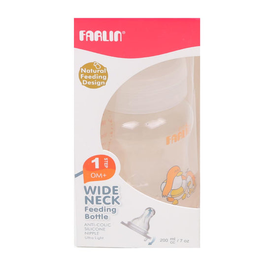 Farlin Feeding Bottle Wide Neck 200Cc Nf-809 - Orange