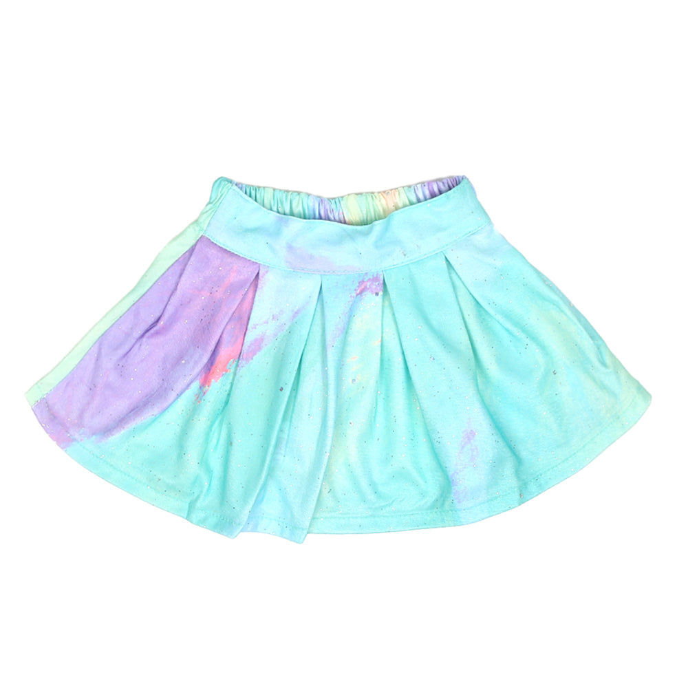 Infant Girls Casual Skirt Tye Dye-Green