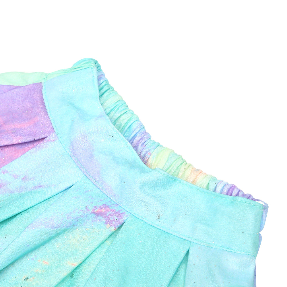 Infant Girls Casual Skirt Tye Dye-Green
