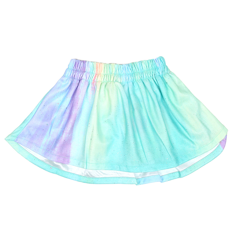 Infant Girls Casual Skirt Tye Dye-Green
