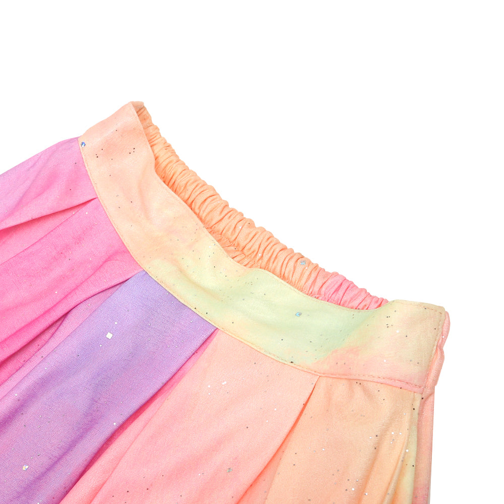 Infant Girls Casual Skirt Tye Dye-Pink