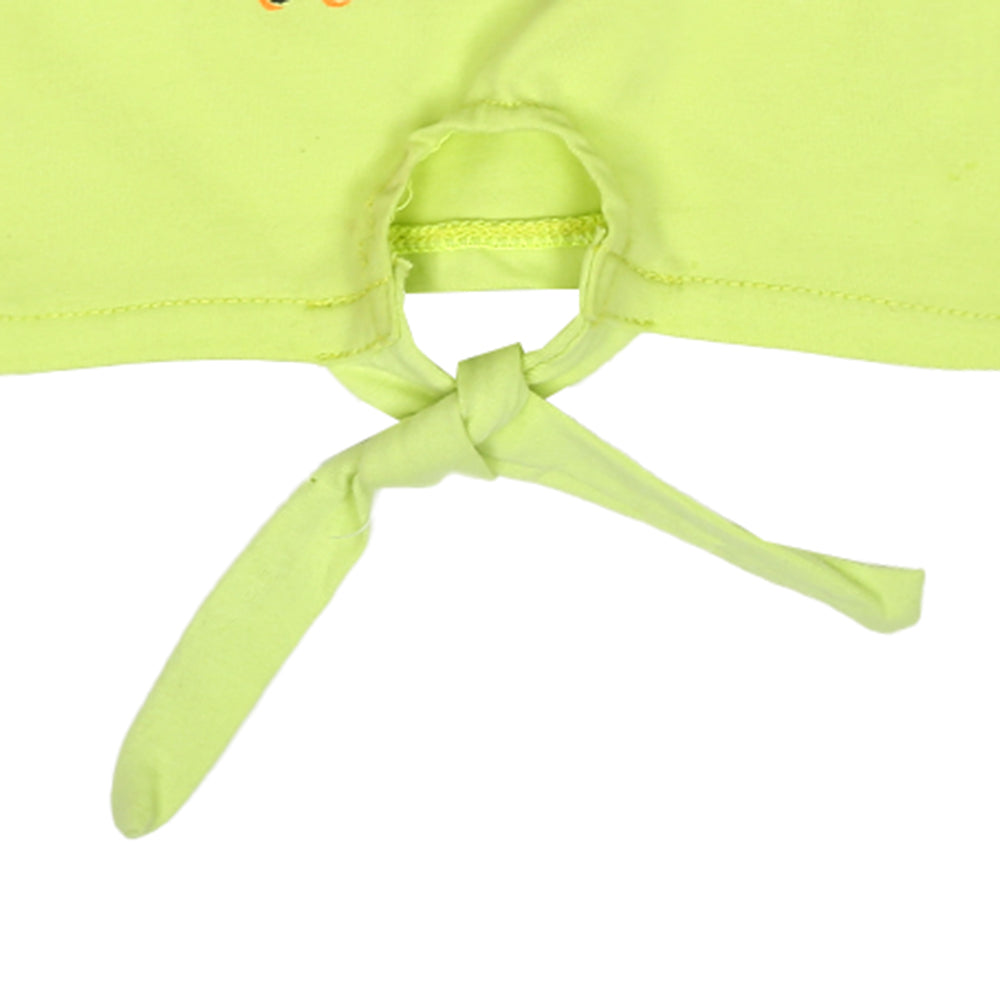 Infant Girls T-Shirt Waves-Sunny Lime