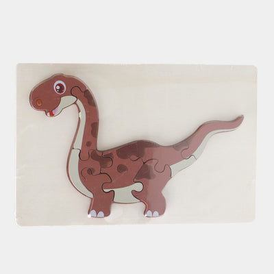 Dinosaur Puzzle Educational Learning Wooden Toy