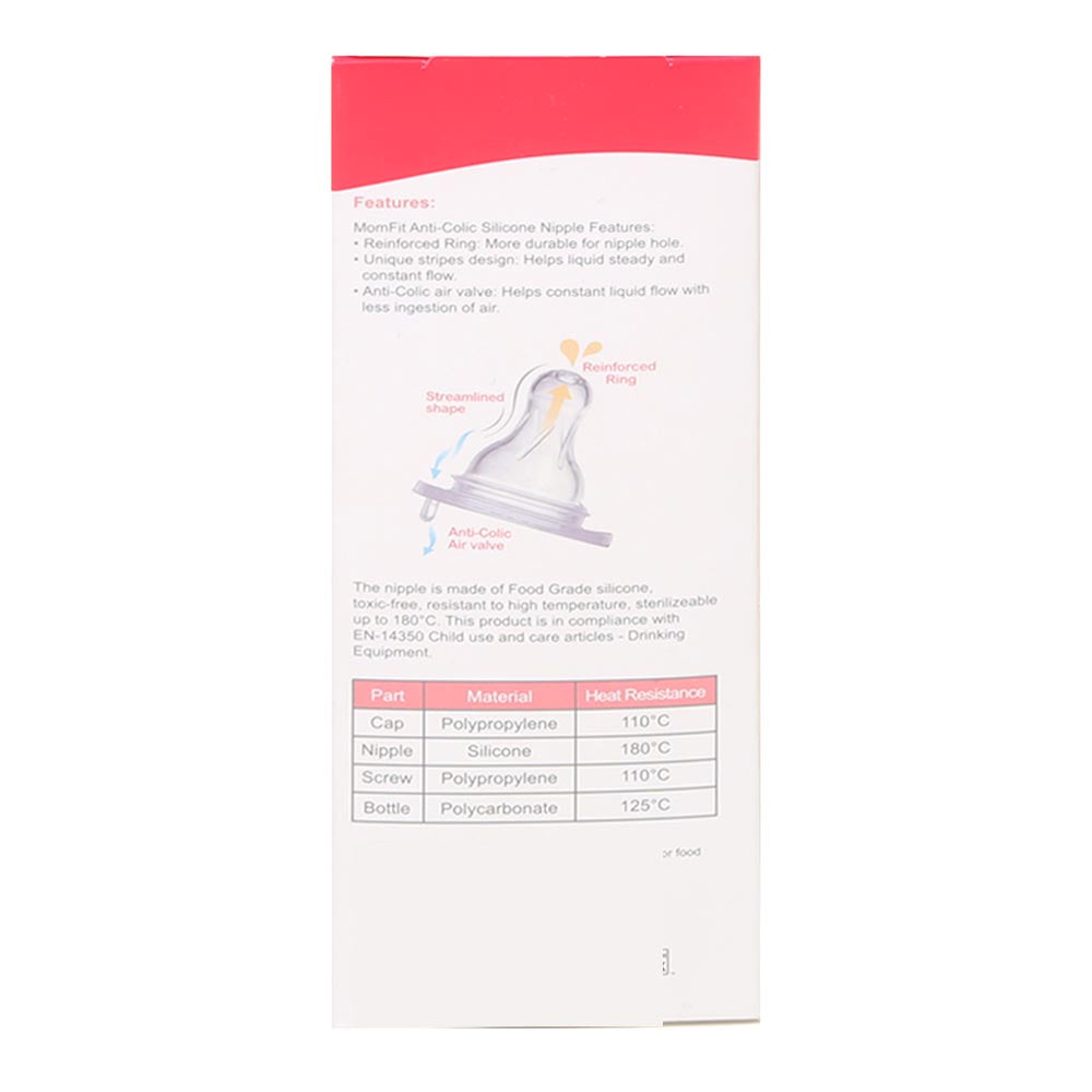 Farlin Feeding Bottle 4 Oz Top-848 - Pink