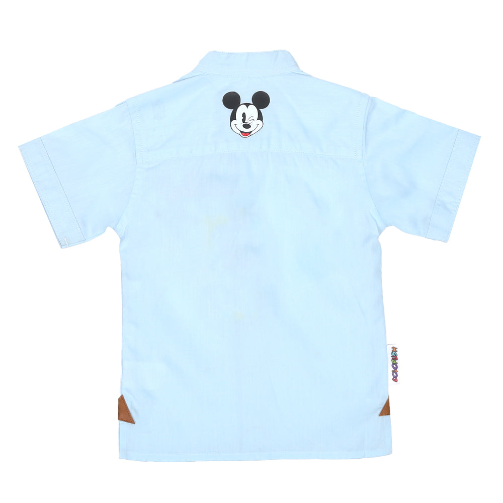 Infant Boys Casual Shirt -Sky Blue