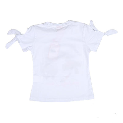 Girls T-Shirt Aloha Tree - White