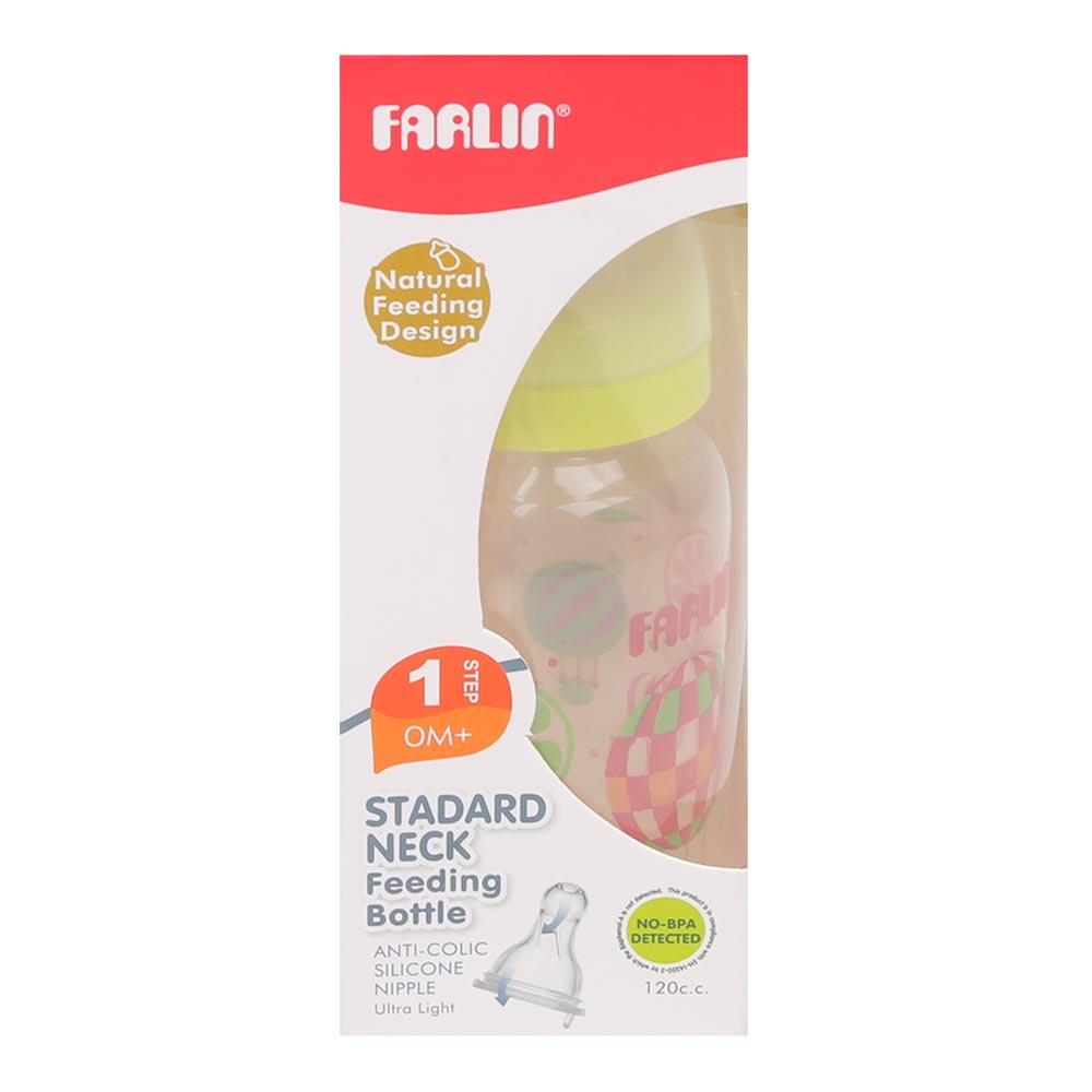 Farlin Pastel Feeding Bottle 4 Oz Nf-868 - Green