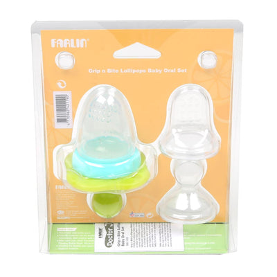 Farlin Grip N Bite Lolipop Baby Oral Set Bbc-003 - Green