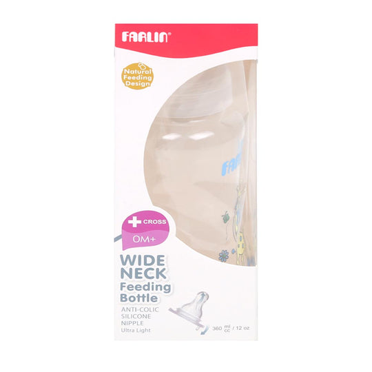 Farlin Feeding Bottle Wide Neck 360Cc Nf-806 - Blue