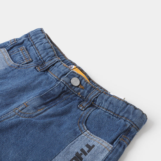 Boys Denim Short The Urban Way - Mid Blue