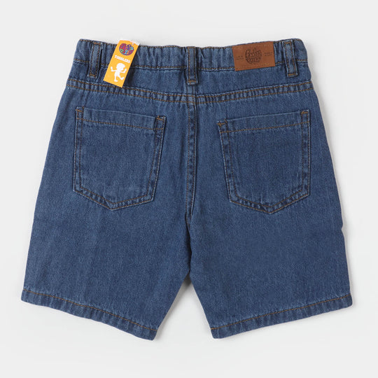 Boys Denim Short The Urban Way - Mid Blue