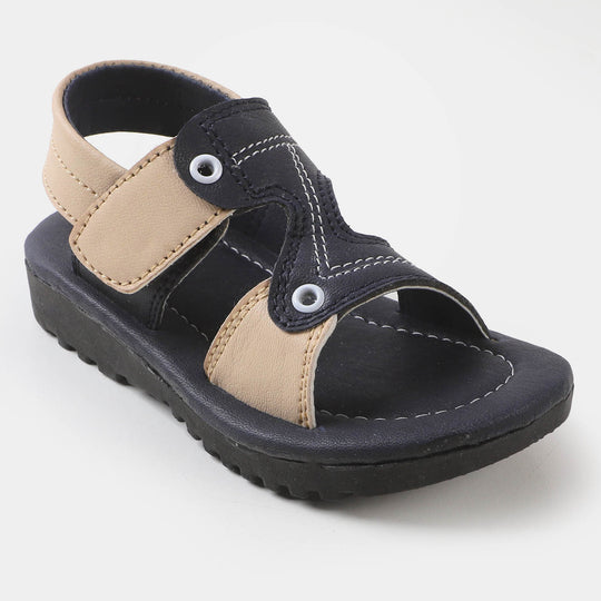 Boys Sandal 203-30 - Black/Beige