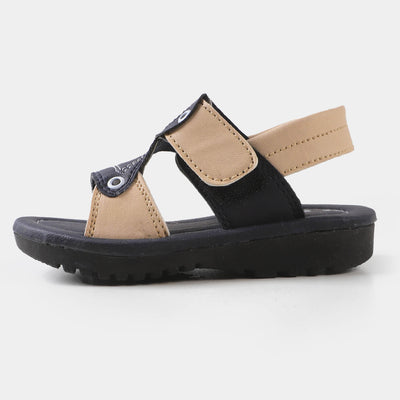 Boys Sandal 203-30 - Navy/Beige