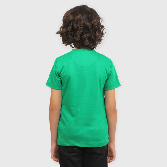 Boys T-Shirt Pakistan Flag -  Green