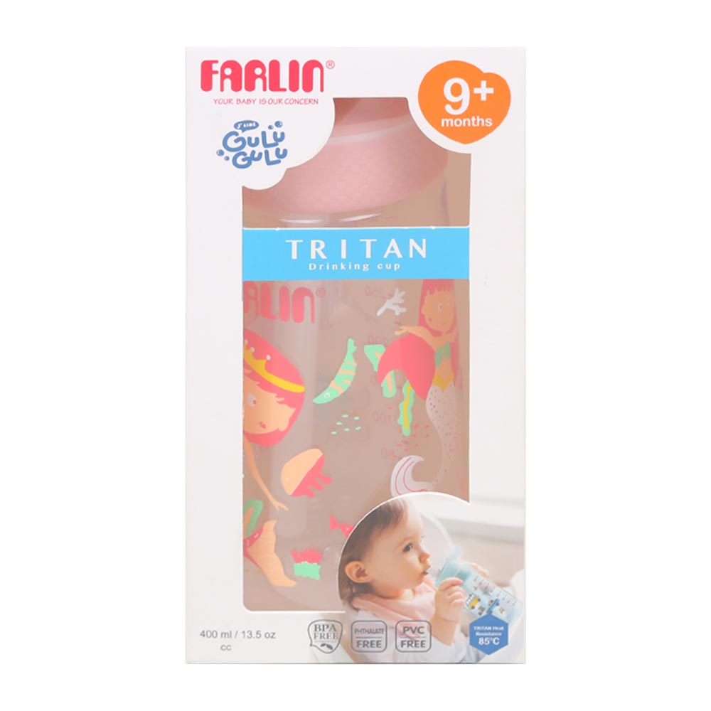 Farlin Straw Drinking Cup 400Ml Ag-20004-G