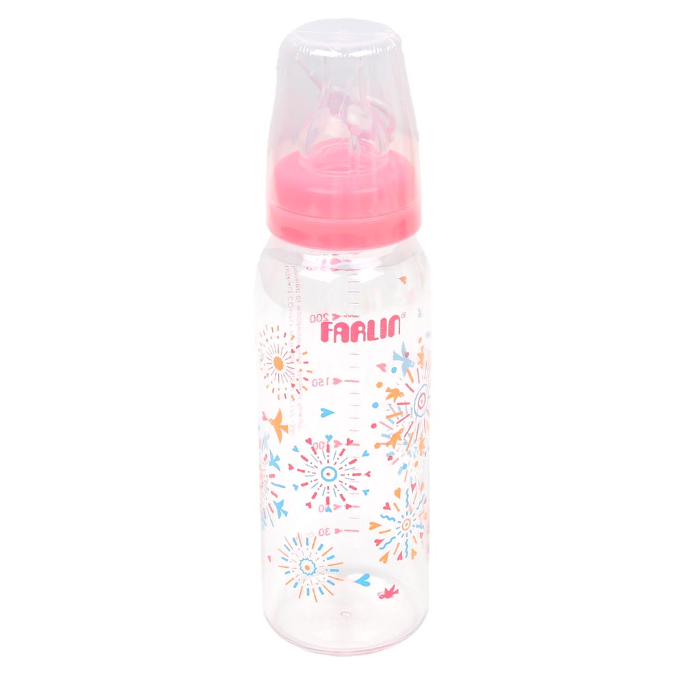 Farlin Pastel Feeding Bottle 9 Oz Nf-767 - Pink