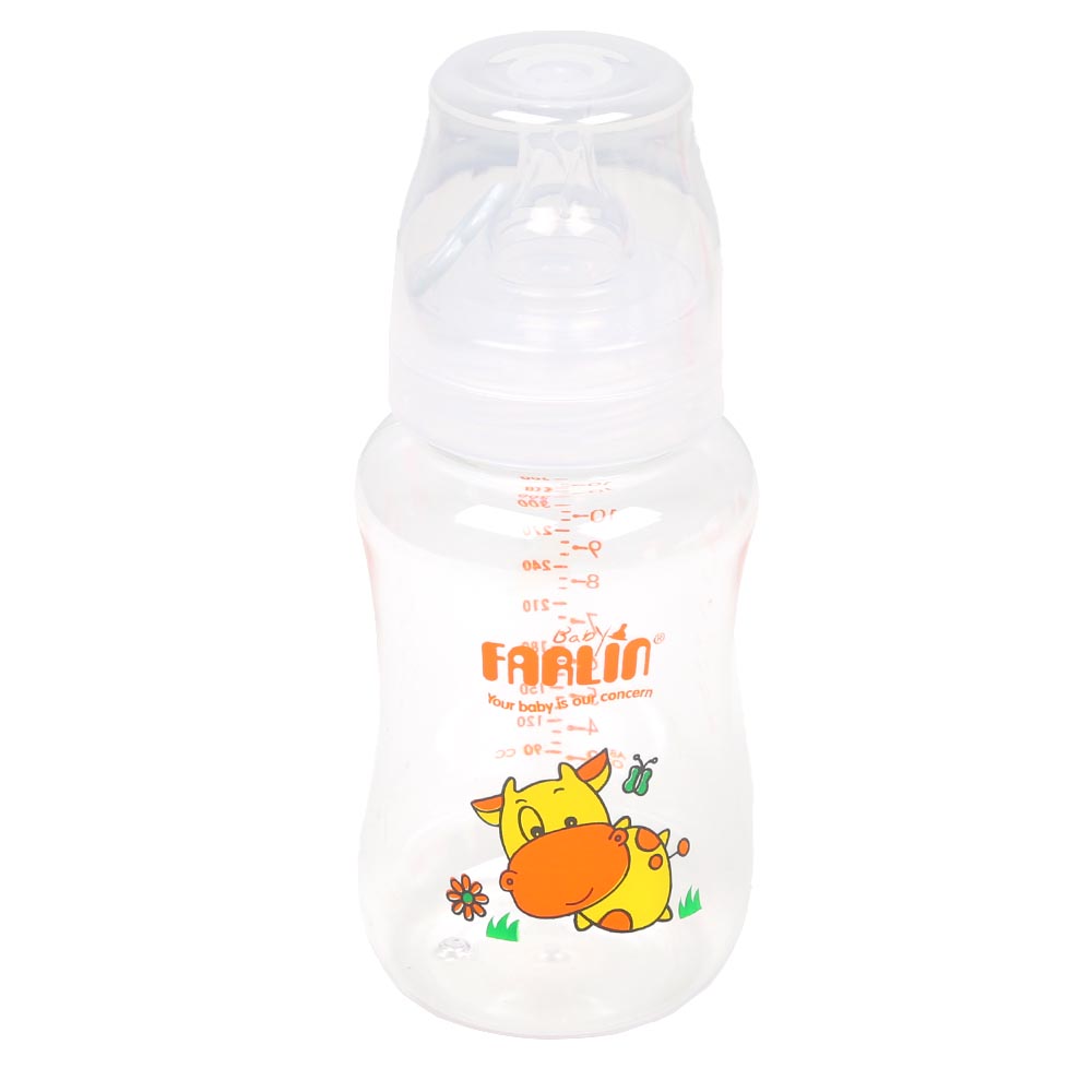 Farlin Feeding Bottle Wide Neck 300Cc Nf-805 - Orange