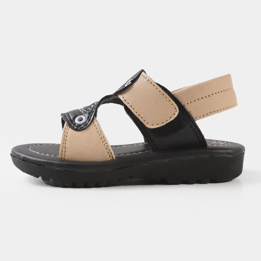 Boys Sandal 203-30 - Black/Beige